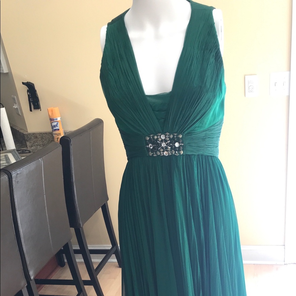Roberto Cavalli Emerald gown